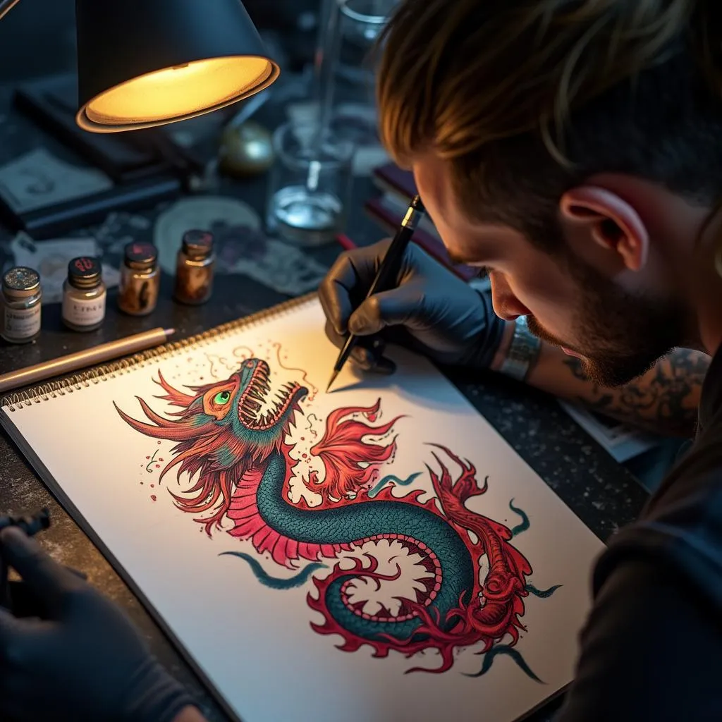 Diseño personalizado de tatuajes