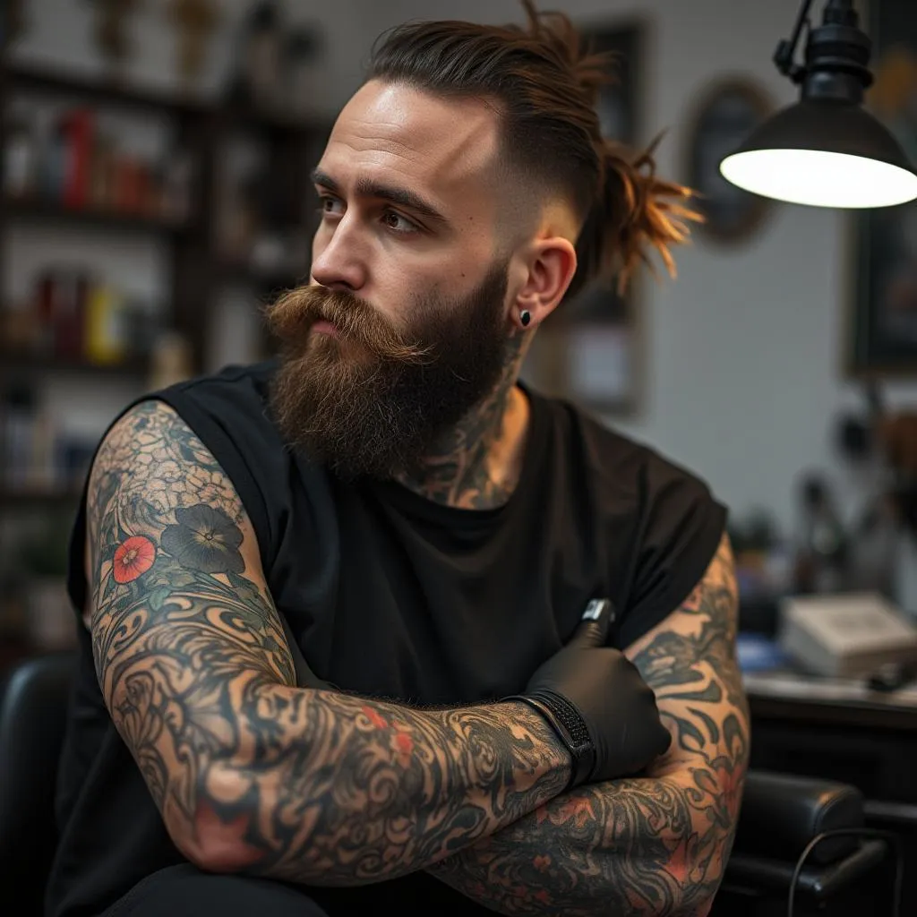 Artista de tatuajes especializado en realismo